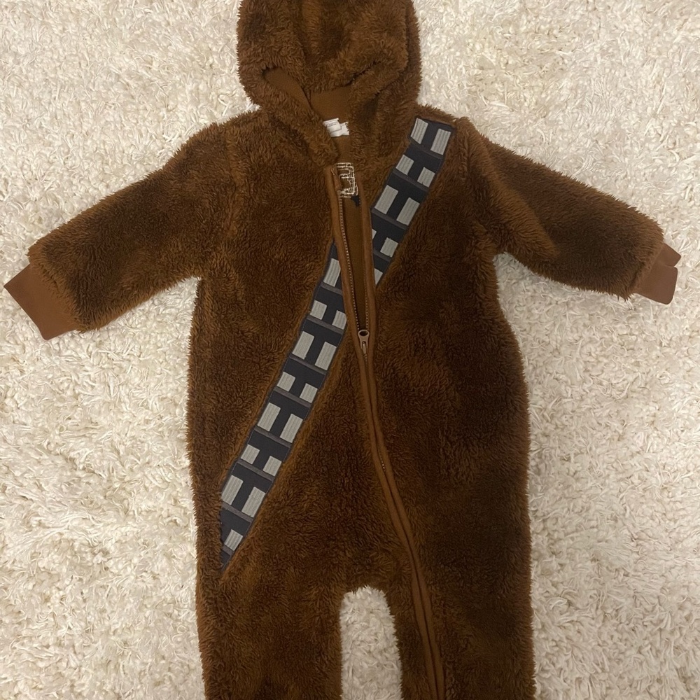Baby Gap x Star Wars Chewie Sherpa One Piece/Costume 6-12mths